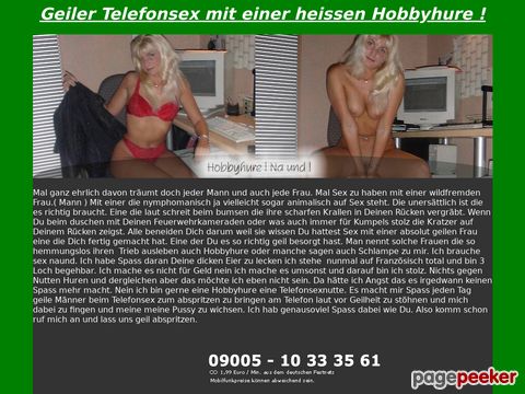 privater Telefonsex und Telefonerotik ganz aktuell